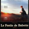 Le festin de babette affiche de film 40x60 cm 1989 stephane audran gabriel axel